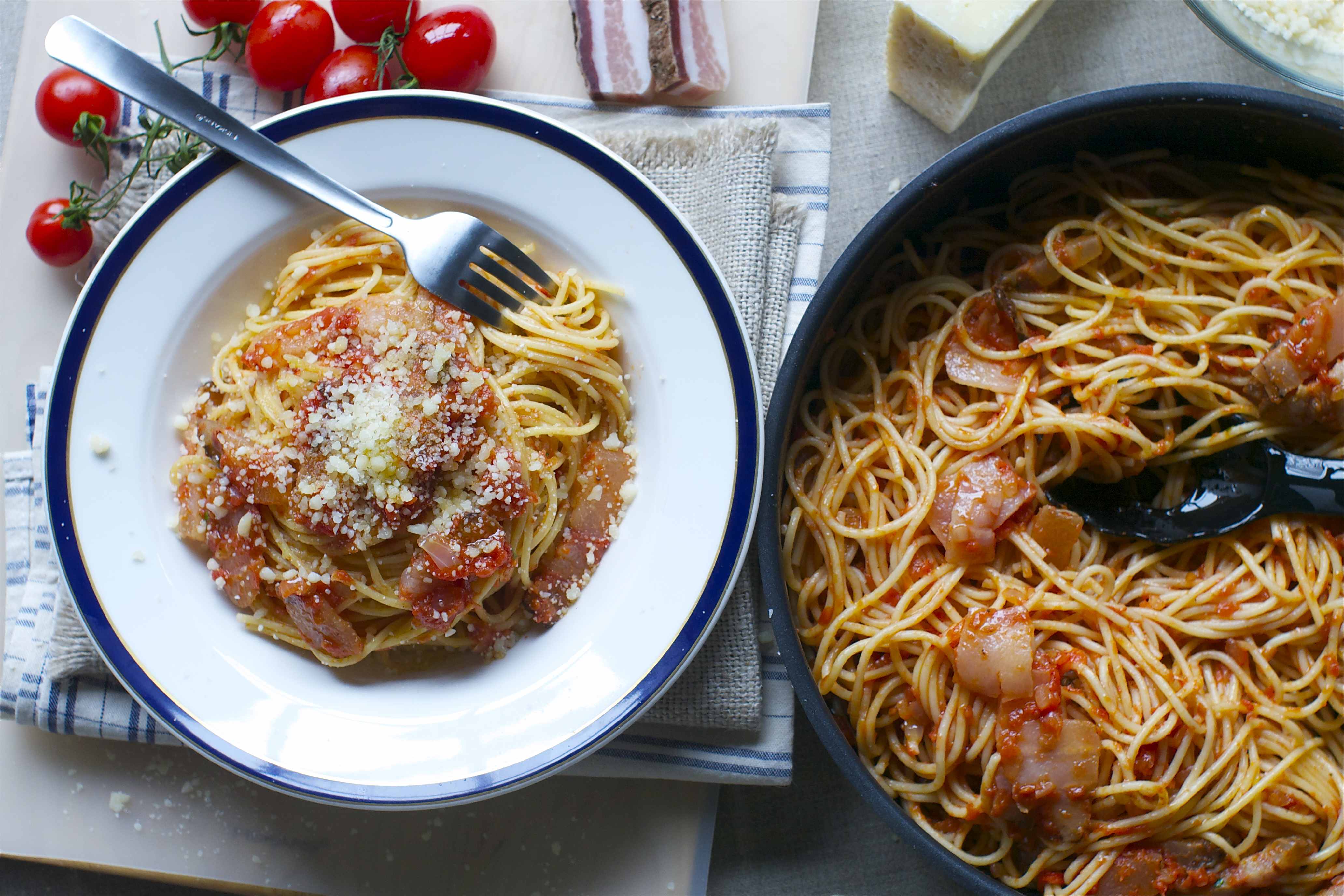 PASTA ALL’AMATRICIANA