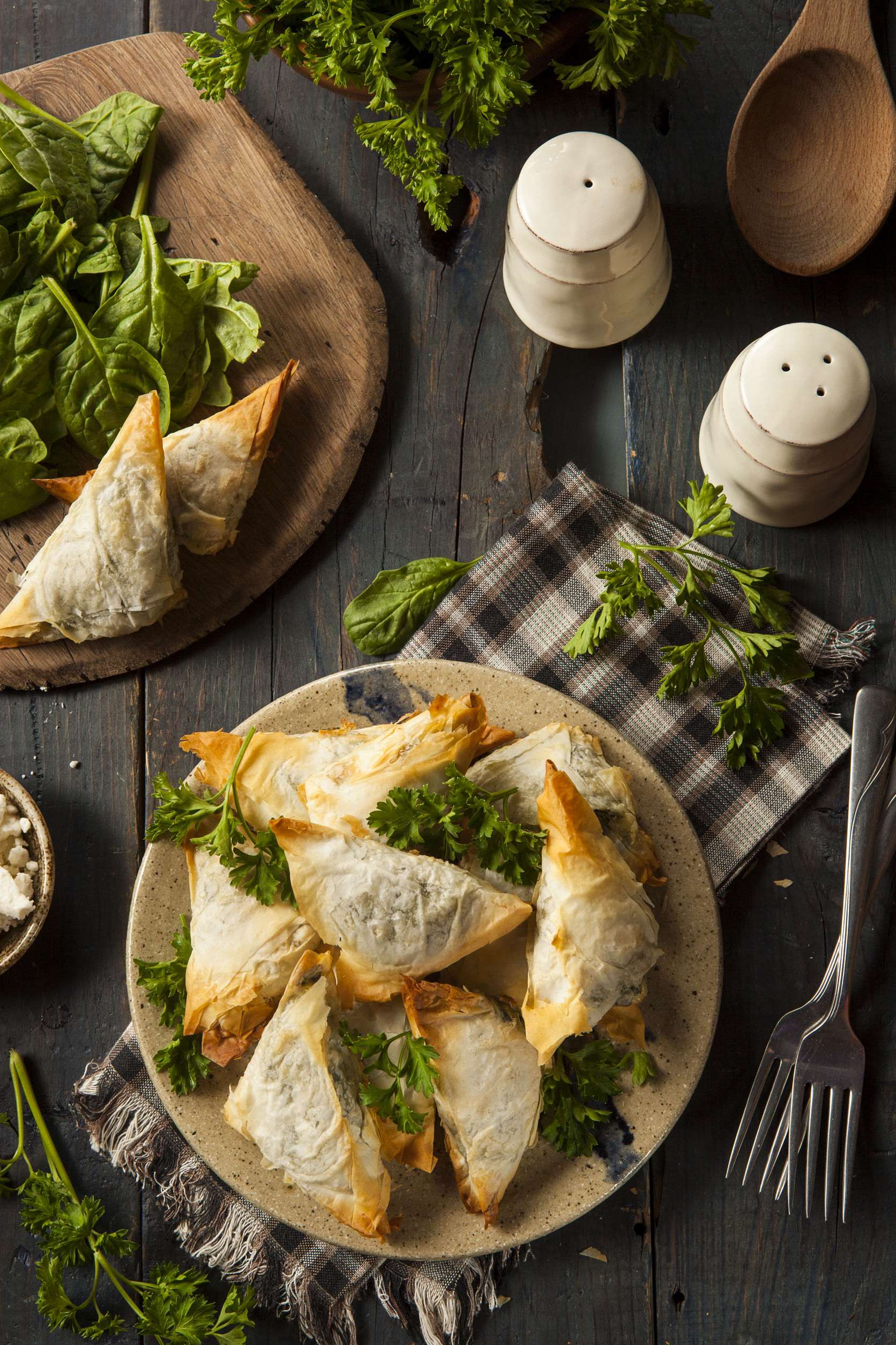 Apetyczne pierożki w greckim klimacie: Spanakopita z serem Aldamer